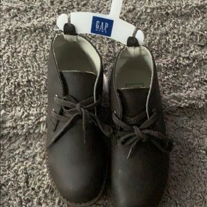 Brown kid gap boots